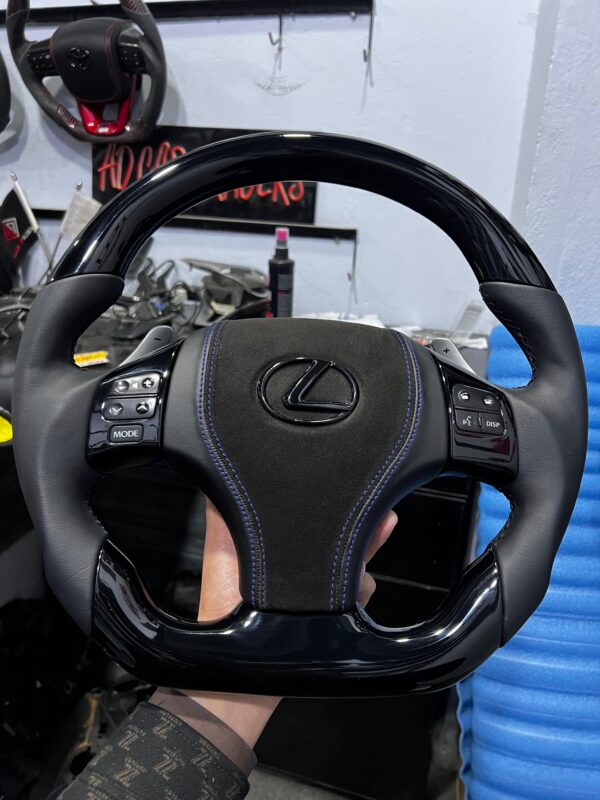 Lexus Piano Black Premium Steering Wheel (2006–2013)